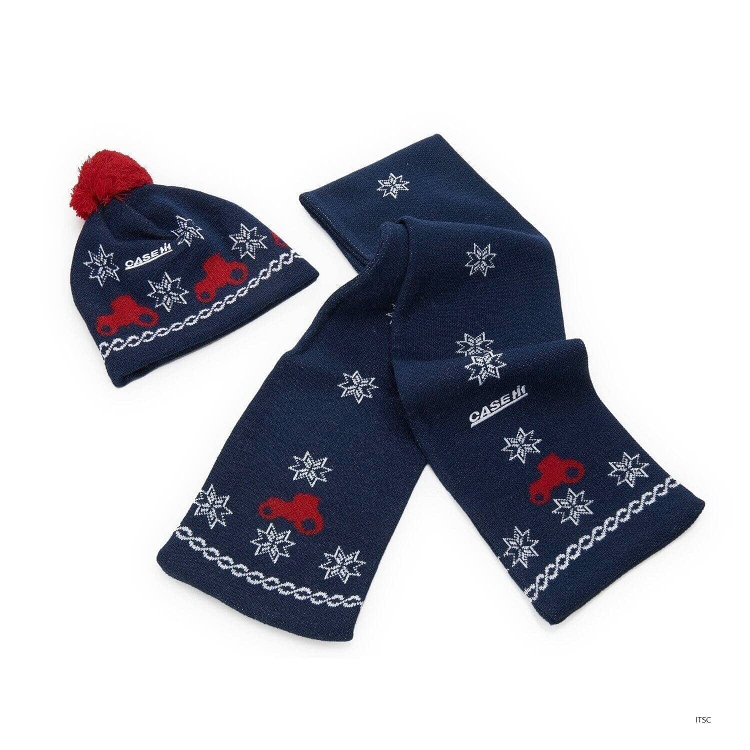 CASE IH ベビー ニット帽・マフラーセット - ITSCLAB FANSHOP(インタートラクターサービス株式会社)