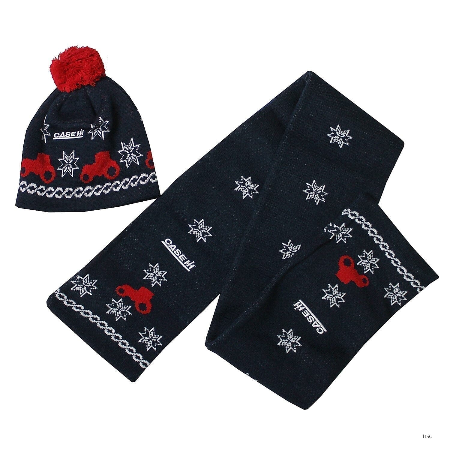 CASE IH ベビー ニット帽・マフラーセット - ITSCLAB FANSHOP(インタートラクターサービス株式会社)