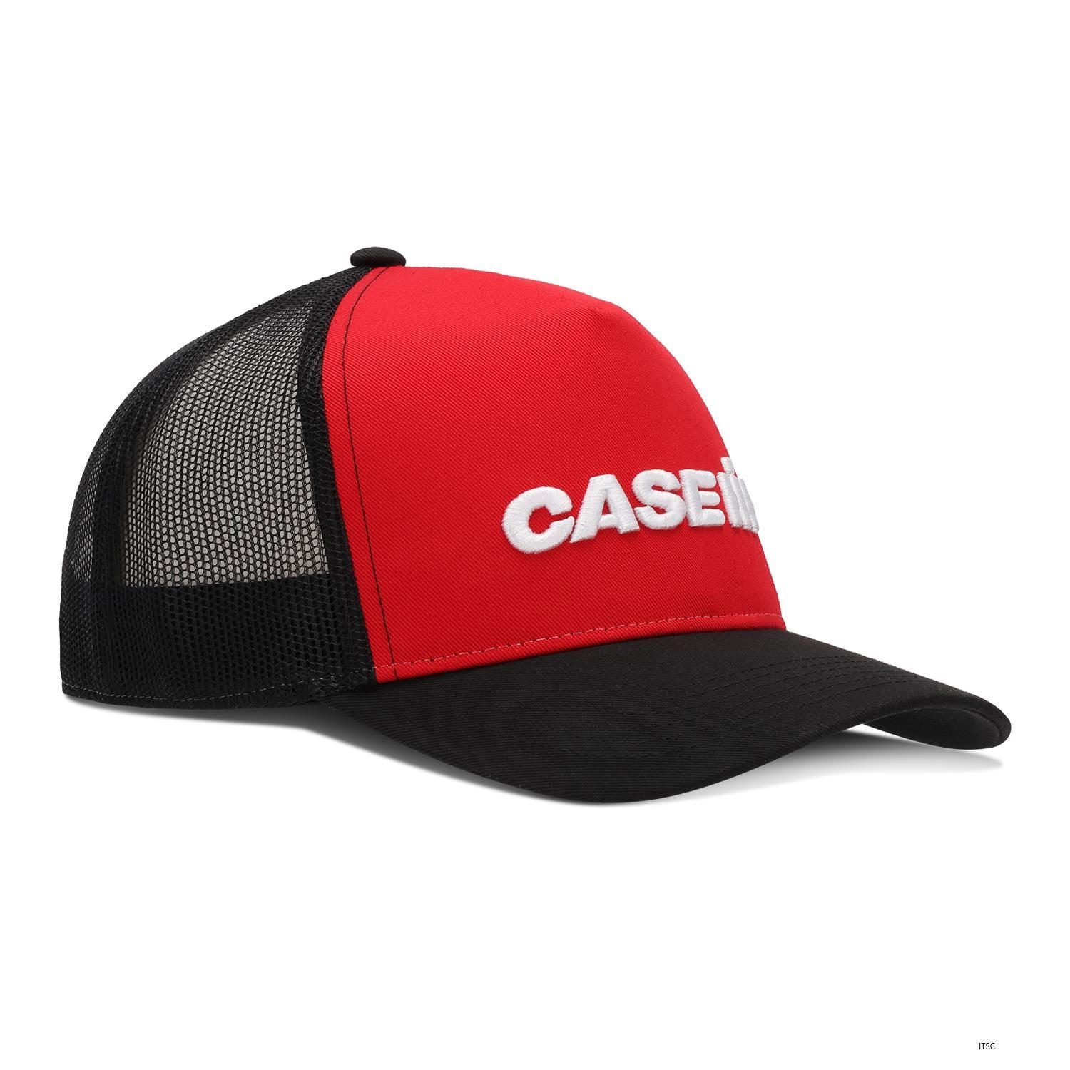 CASE IH キャップ メッシュ ブラックxレッド - ITSCLAB FANSHOP（インタートラクターサービス株式会社）